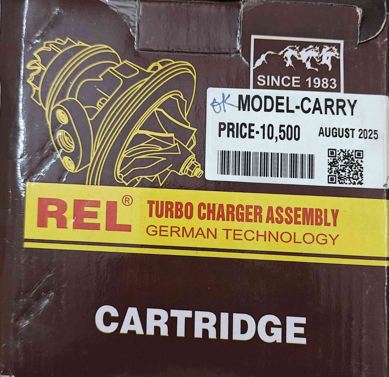 REL Turbocore assembly for Super Carry Maruti Suzuki 20302 9020 650